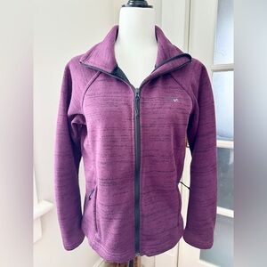 Columbia GRT Fleece Jacket | Women’s Size Medium | Plum Colour | Fitted